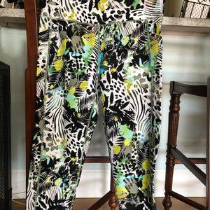Calvin Klein performance  tropical crop leggings